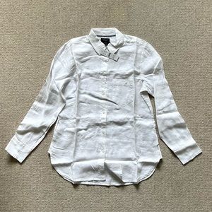 NWT J.Crew linen button down